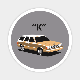 Dodge Aries K Car Magnet